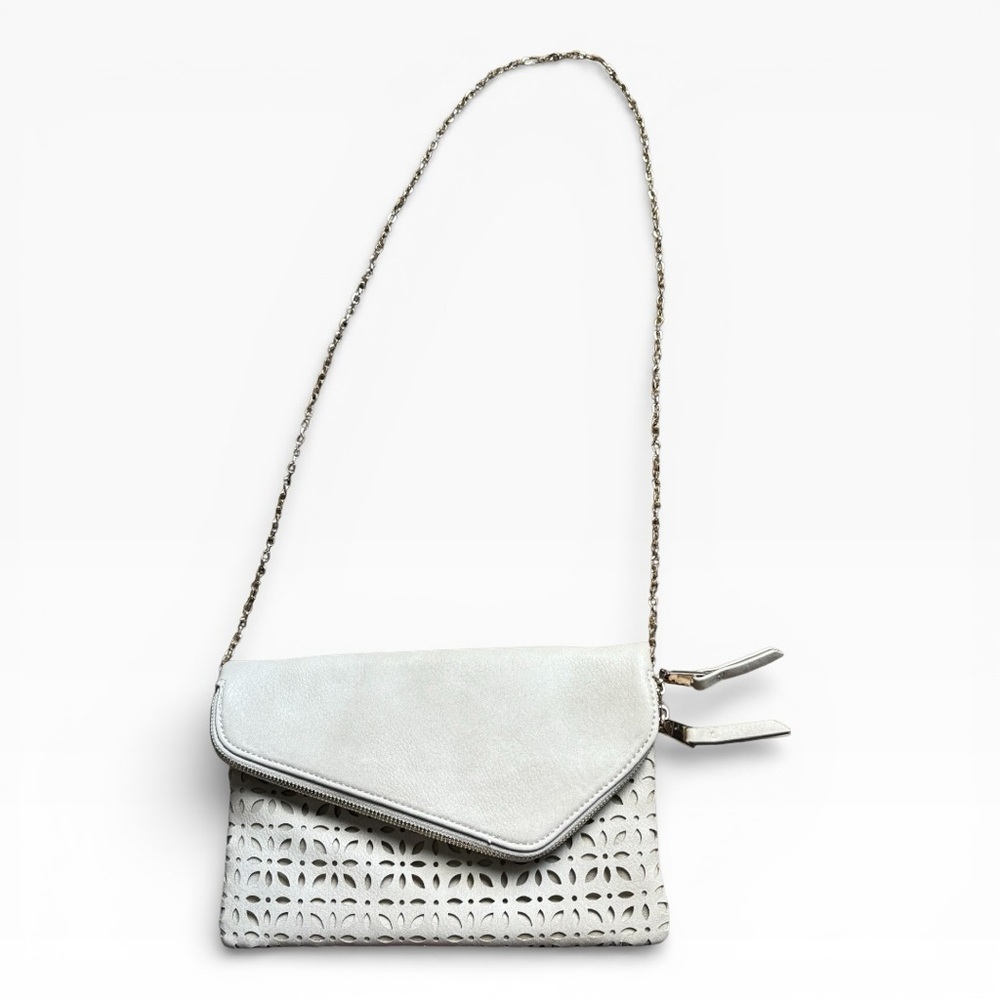 Urban Expressions Floral Laser-Cut Clutch/Crossbody